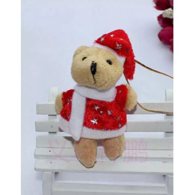 2016 NEW BONEKA BERUANG KOSTUM NATAL HIASAN POHON MERRY CHRISTMAS BEAR