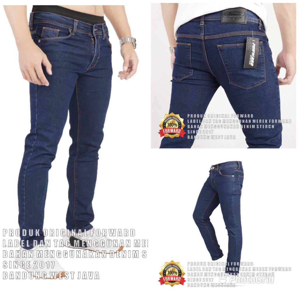 Celana jeans pria forward slimfit skiny original