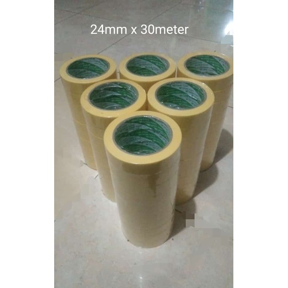 

Lakban kertas 24mm x 30meter