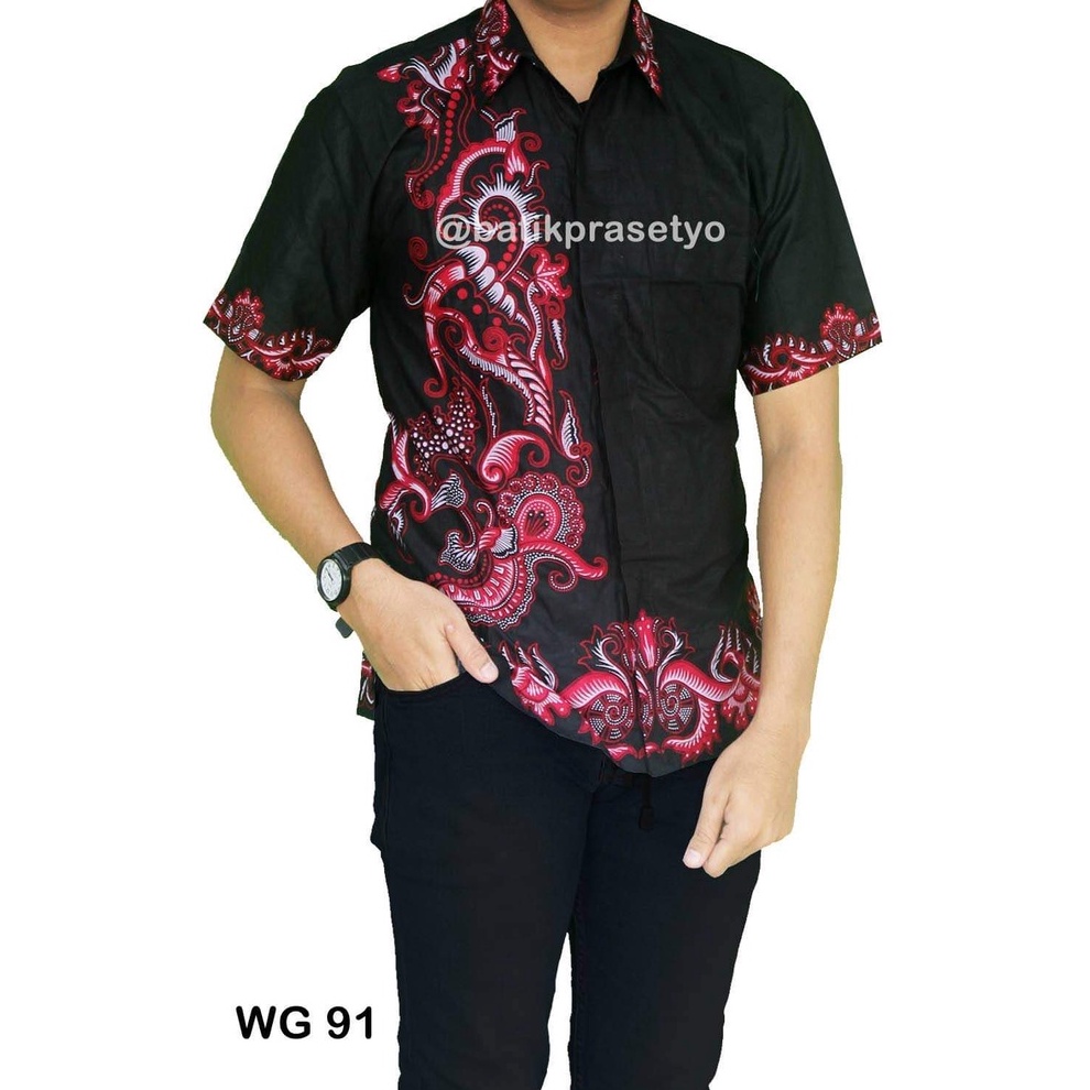 KEMEJA BATIK MODERN KODE WG91