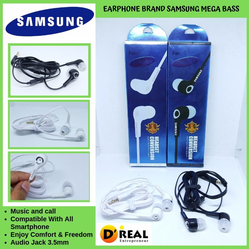 Samsung Headset Extra Bass Wired Earphone