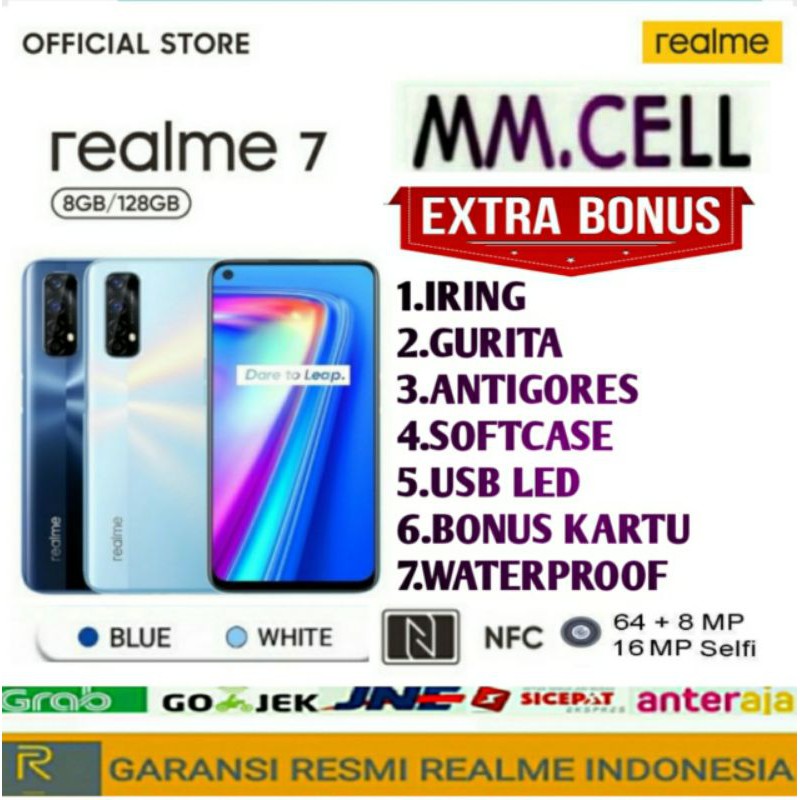REALME 7 RAM 8/128 GB GARANSI RESMI REALME INDONESIA