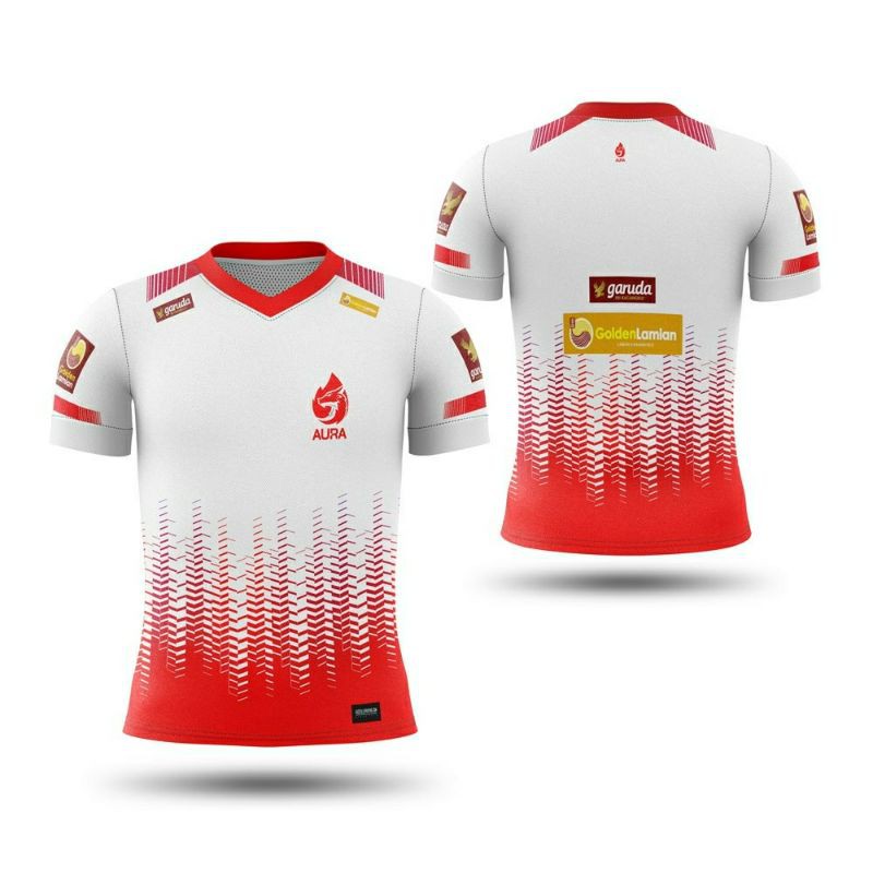 Kaos T-shirt Jersey Gaming E-sport Aura Custom Full Print