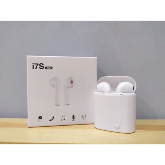 [READY STOK] Headset Bluetooth i7 i7s 4.2 5.0 new sport tws wirreless earphone