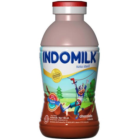 

Indomilk Susu Cair Botol Chocolate 190Ml