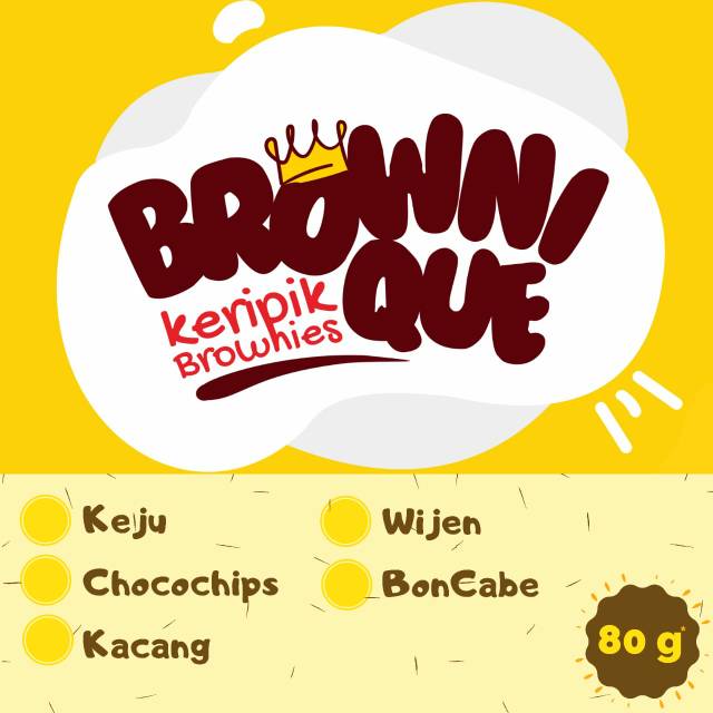 

Brownique - Keripik Brownies - Camilan asique bikin nagih