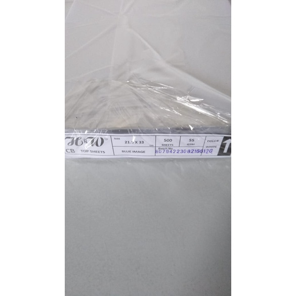 KERTAS NCR HNW TOP WHITE/ NCR TOP PUTIH SM