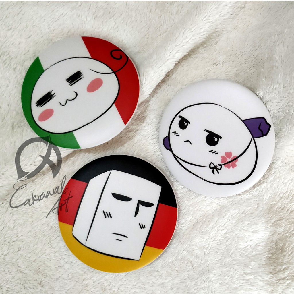 PIN anime Hetalia Axis Power [Mochitalia ver.]