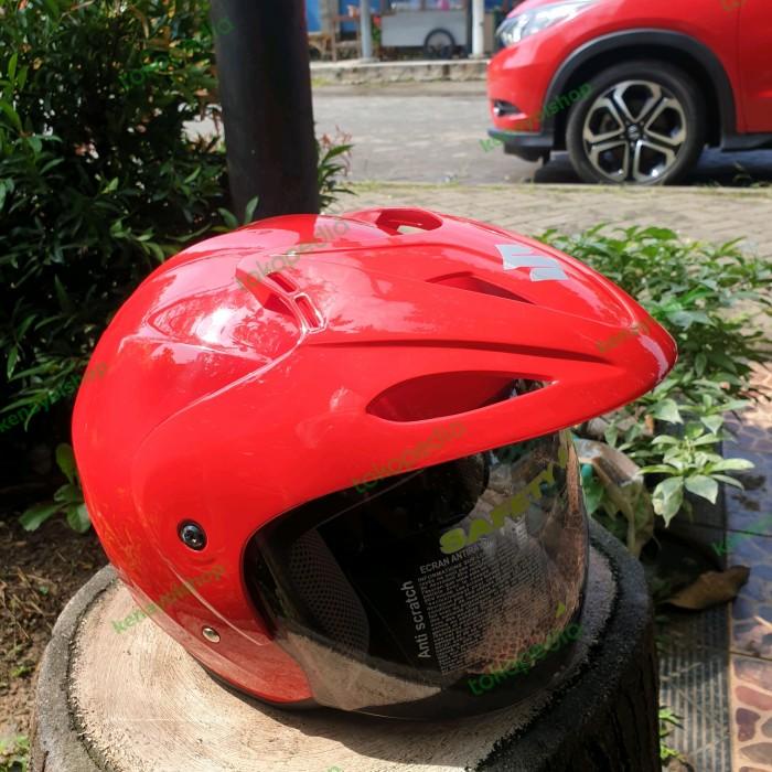Cover Helm / Helm Suzuki Original Sgp Warna Merah