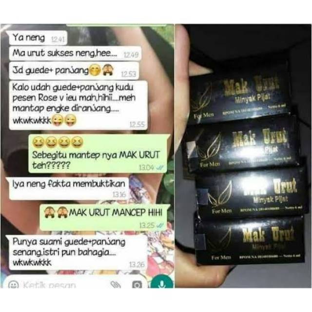 Pembesar Dan Memperpanjang Alat Vital Pria Mak Urut Hasil Permanen 5cm Dalam Seminggu Shopee Indonesia