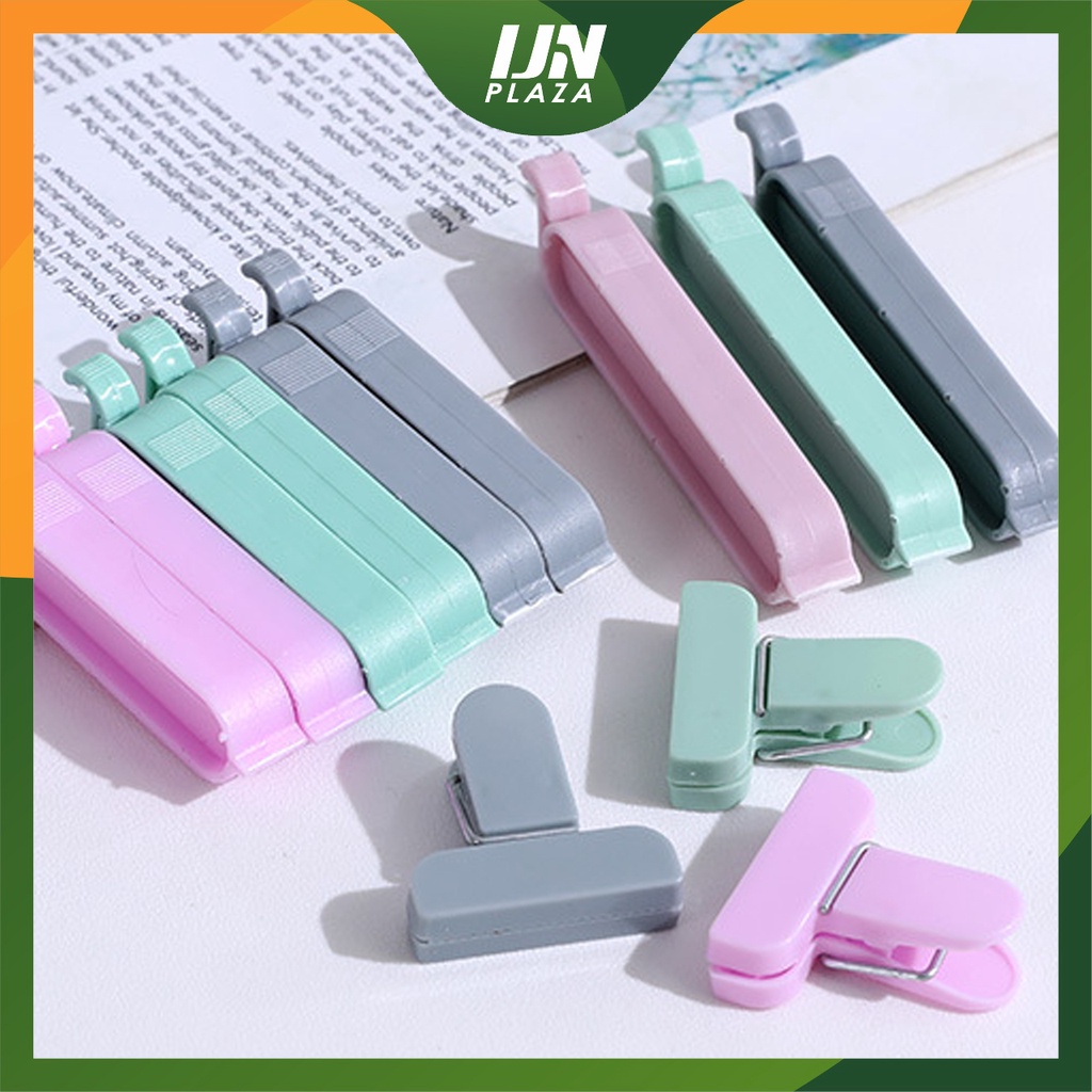 ❤ IJN ❤ PENJEPIT KEMASAN SNACK / PENJEPIT PLASTIK MAKANAN CEMILAN JEPITAN SNACK PENYEGEL PLASTIK CLIP FOOD 1 Set isi 12pcs