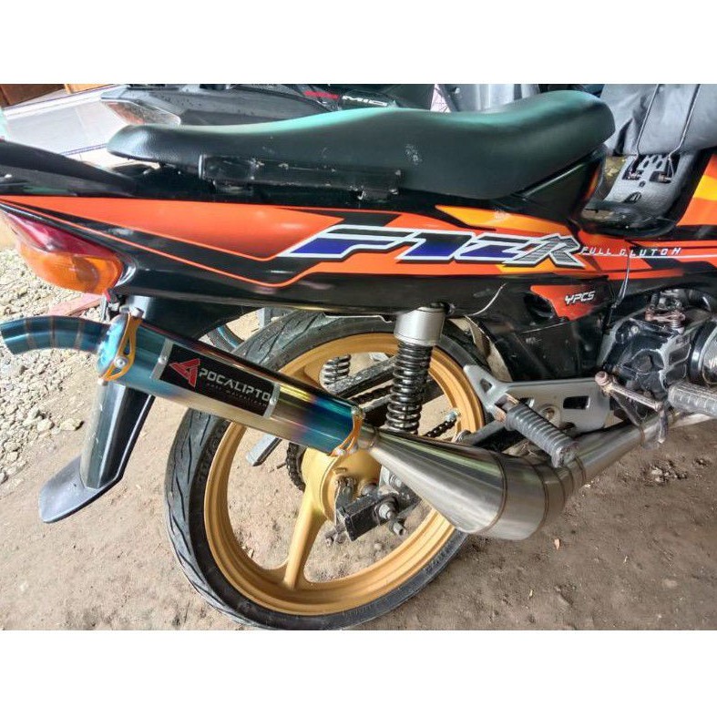 Knalpot F1zr standard racing samping type DOT stainless