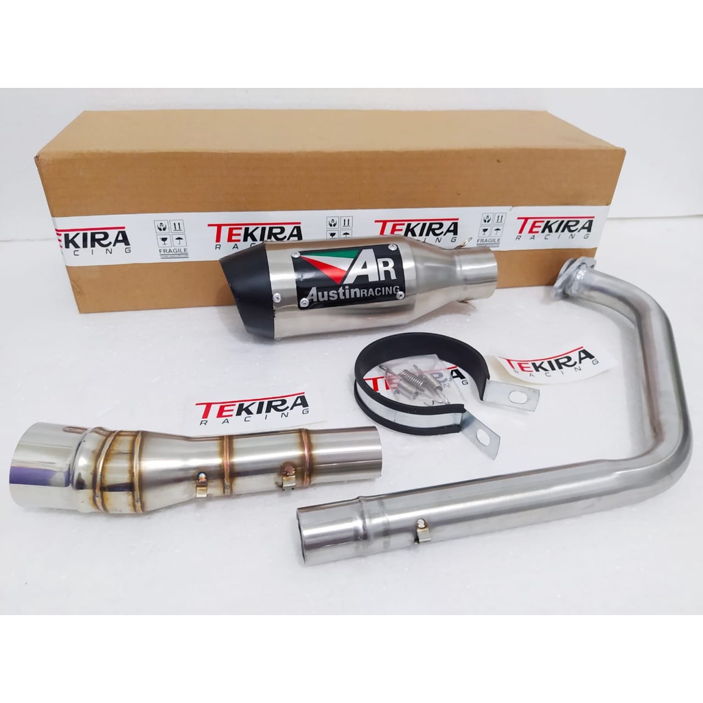 Knalpot AR Austin Racing GP1R Titan Underbelly Kawasaki Ninja 250 SL 250SL RR Mono Pulsar 200ns 135 