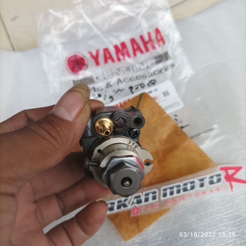 OLI PUMP ASSY POMPA OLI SAMPING F1ZR FIZ R FIZR FORCE ONE ZR ALFA ORIGINAL 3YR YAMAHA