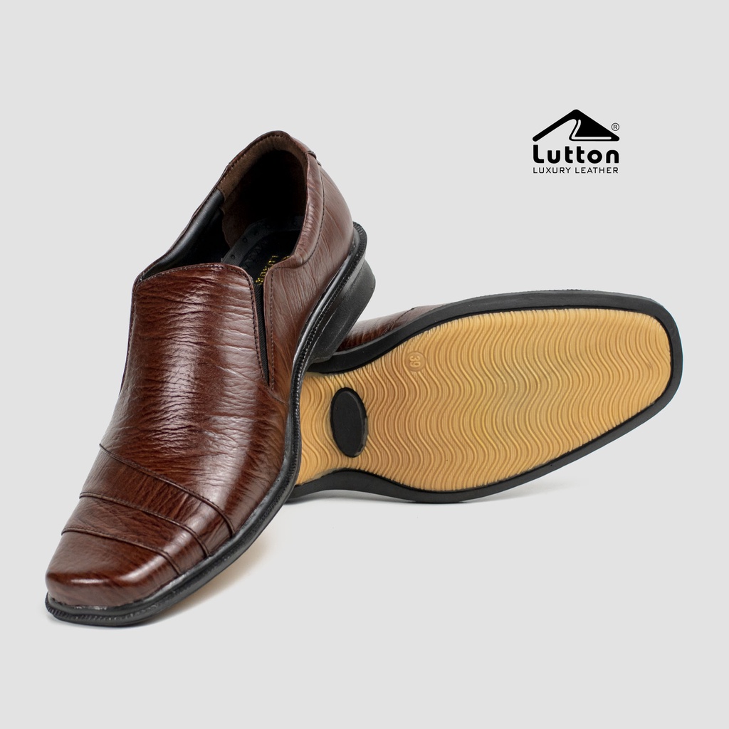 LUTTON - SEPATU PANTOFEL PRIA KEREN - SEPATU PANTOPEL PRIA MUDA - SEPATU PANTOFEL 2016