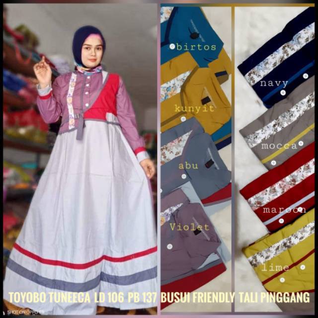 Gamis toyobo tuneeca