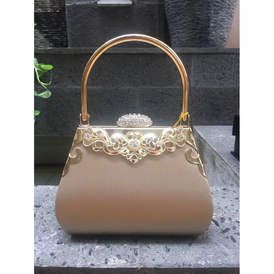 Premium Clutch TAS PESTA clutch 2722 ST Gold