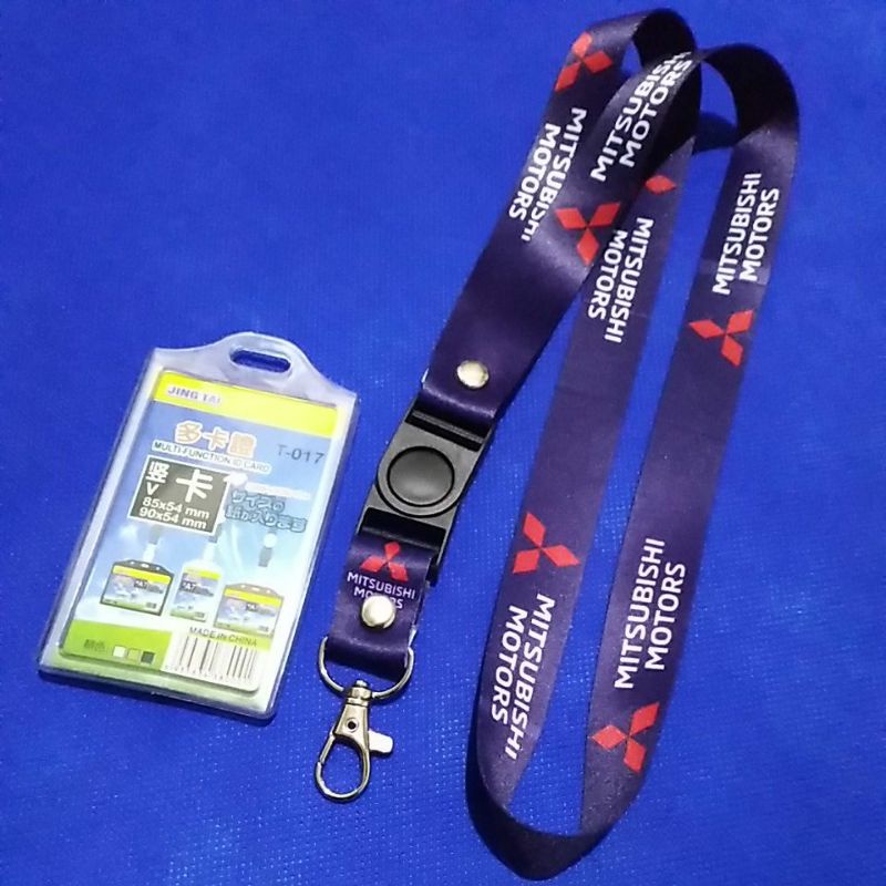 

LANYARD-TALI ID CARD MITSUBISHI MOTORS-BISA SATUAN-READY STOCK