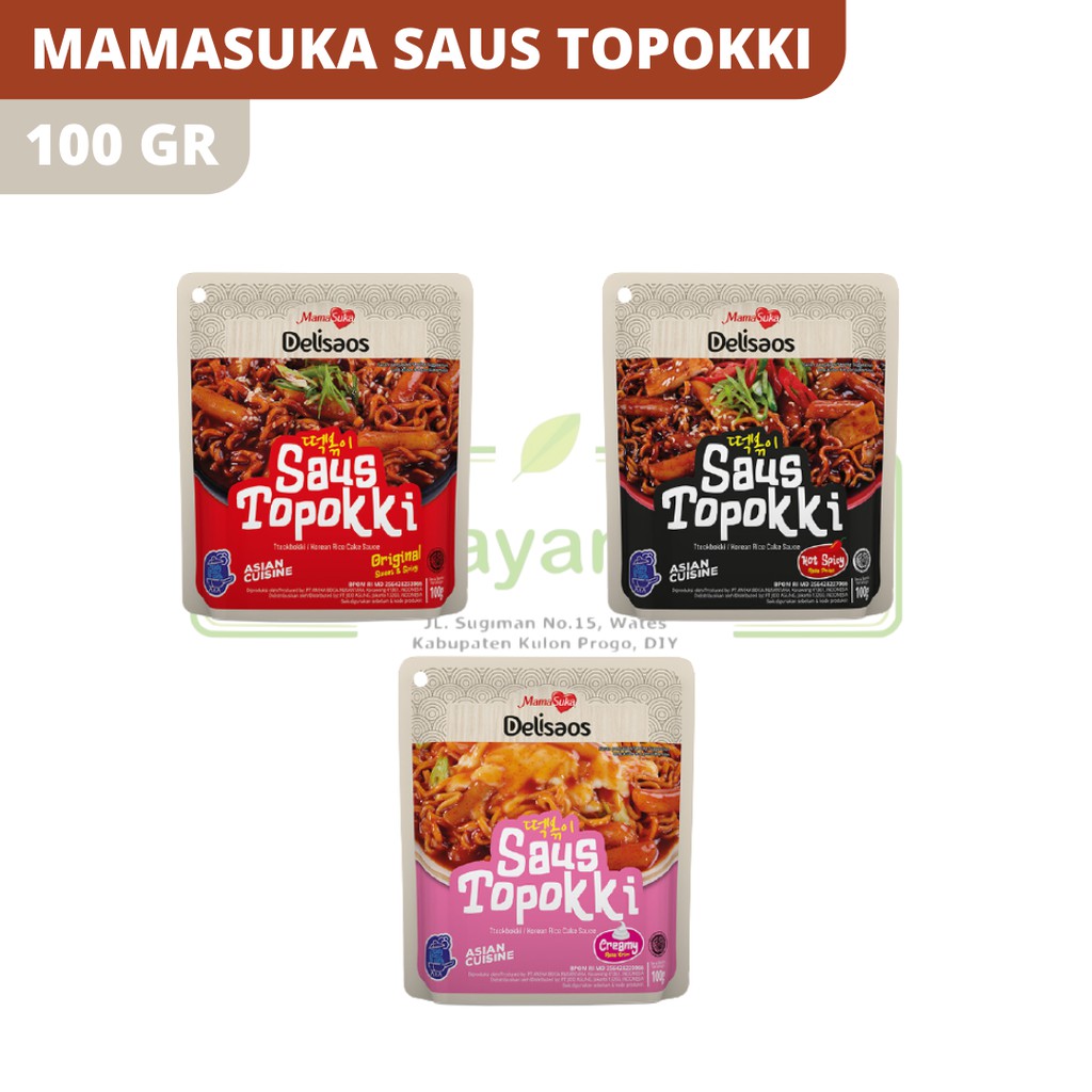 

MAMASUKA SAUS TOPOKKI 100GR