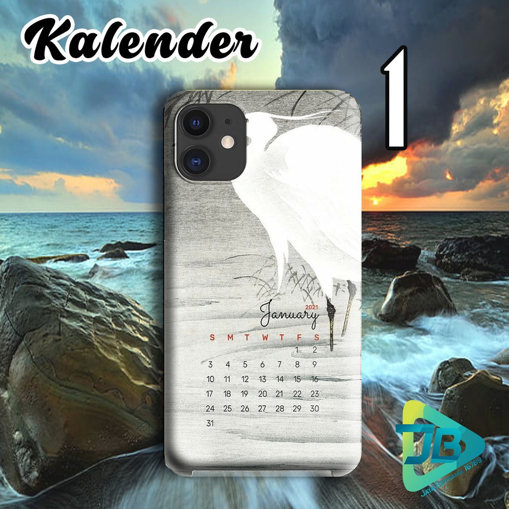 Hardcase KALENDER Vivo Y91 Y17 Y12 Y15 Y93 Y95 Y81 Y83 Y71 Y53 V5 V7 Y30 Y50 V17 Y11 y20 Y12i JB3024