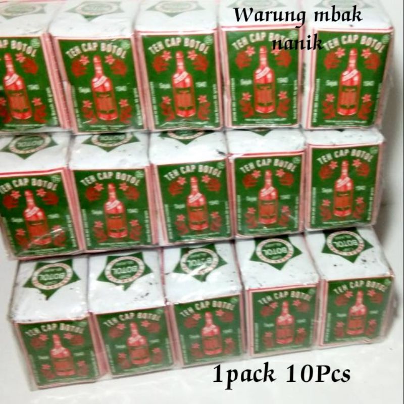 

Teh tubruk aroma melati cap botol bsar 1pack10pcs 40gram