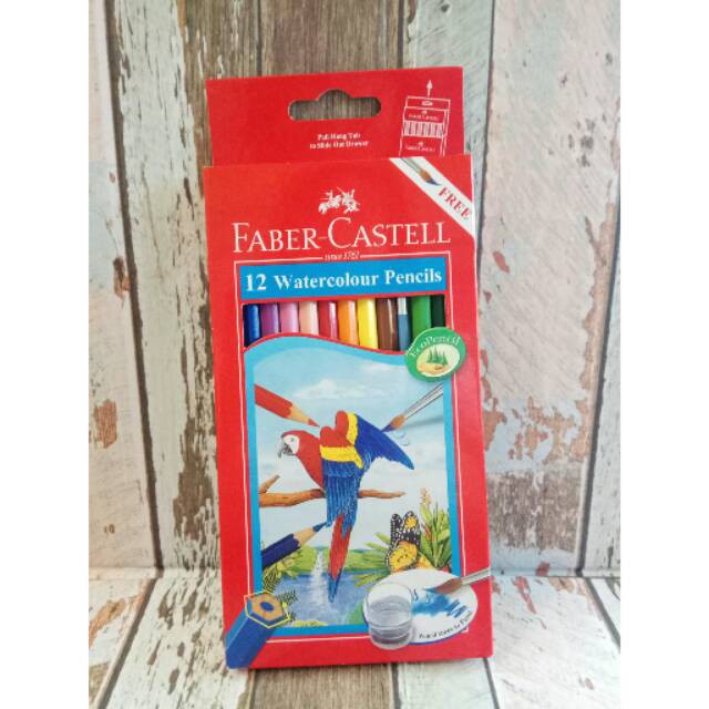 

Pensil Warna Faber Castell 12 Panjang Watercolour