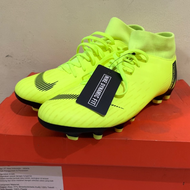 NIKE SUPERFLY 6 ACADEMY FG/MG Volt/Black ORI