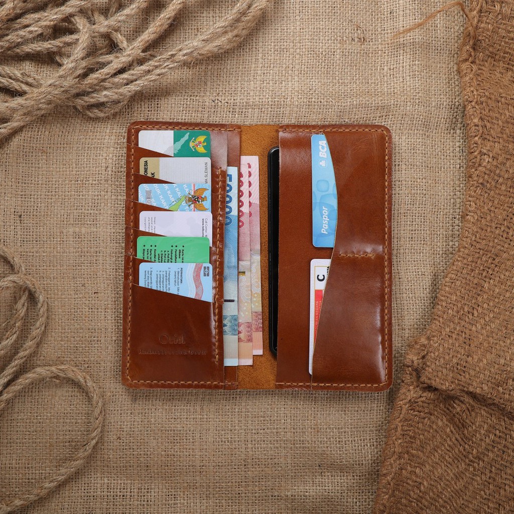 Dompet Panjang Pria Kulit Asli Dompet HP Pria Original Arrow