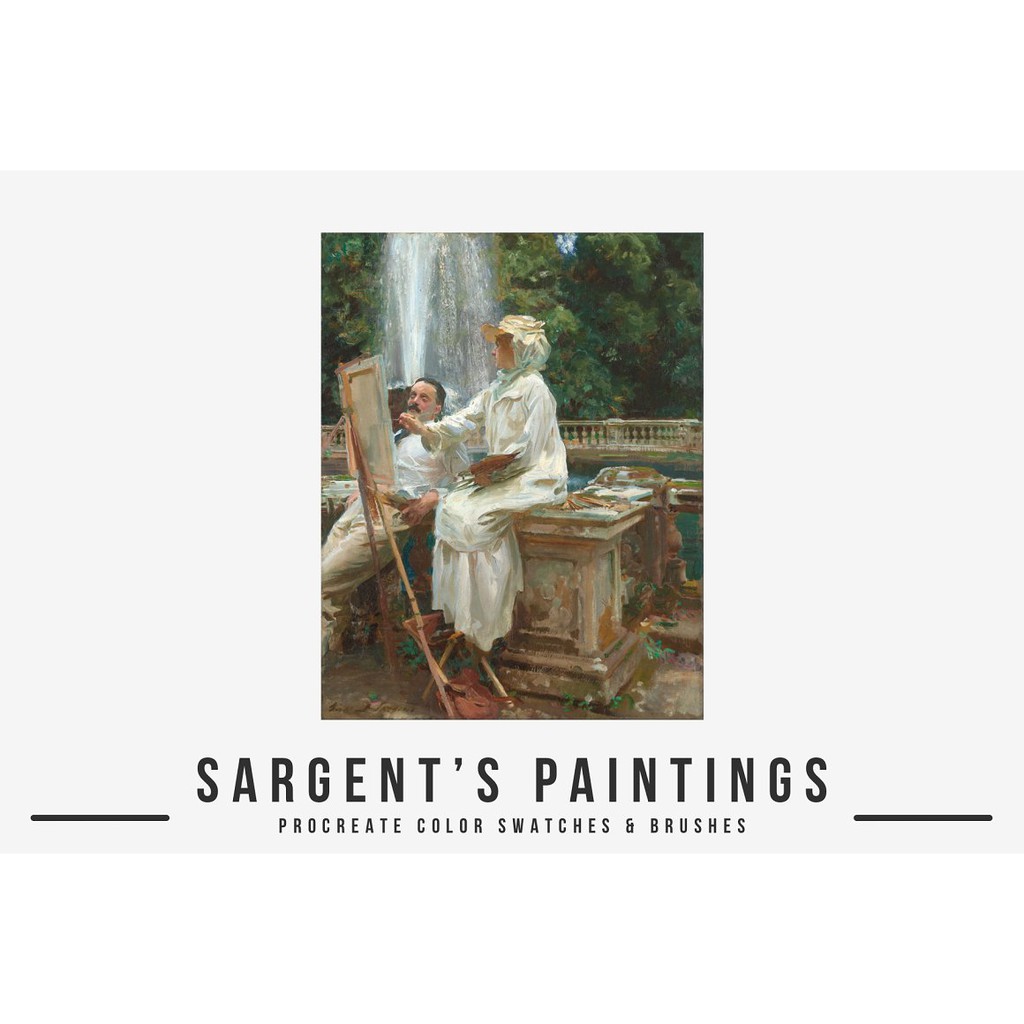 Procreate Brush - Sargent's Art