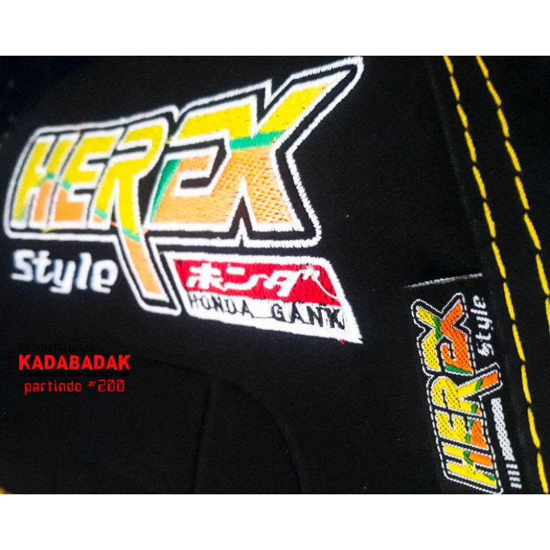 Kain Sarung Cover Jok Herex Style Honda Gank Terbaru Tiger Revo 2000 Tilas Tilam Megapro Hiu Primus
