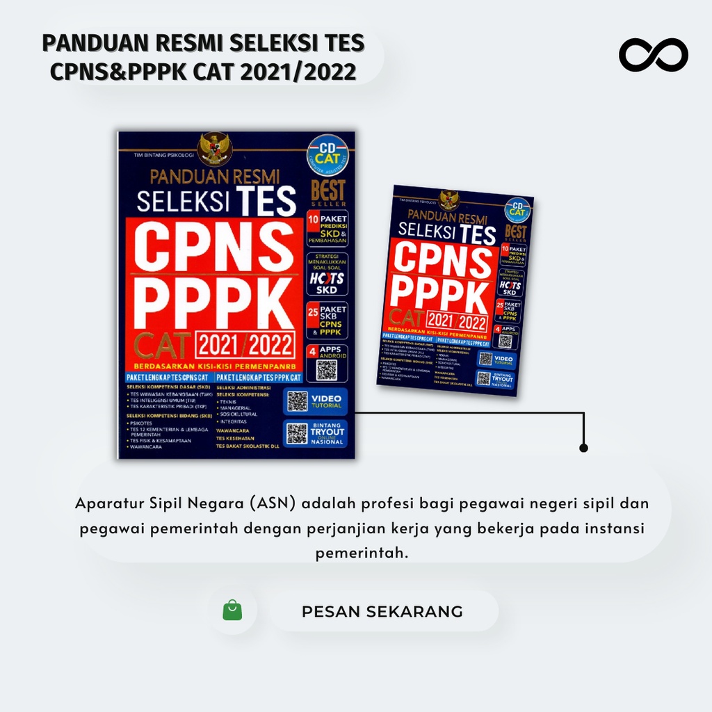 

PANDUAN RESMI SELEKSI TES CPNS&PPPK CAT 2021/2022 -Tim Bintang Wahyu