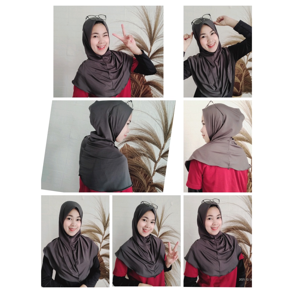 bergo sport nonpet bergo sport renang/inner ninja