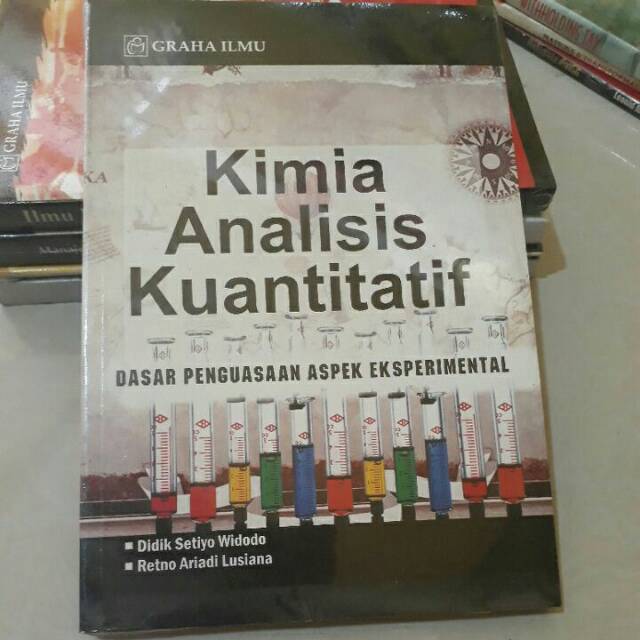Kimia analisis kuantitatif.