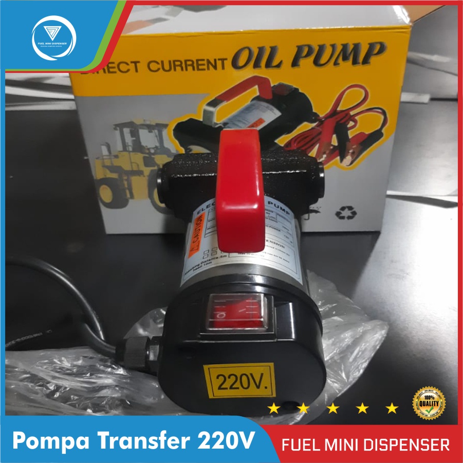 Pompa Minyak - Pompa OIL - Pompa Transfer BBM AC 220V