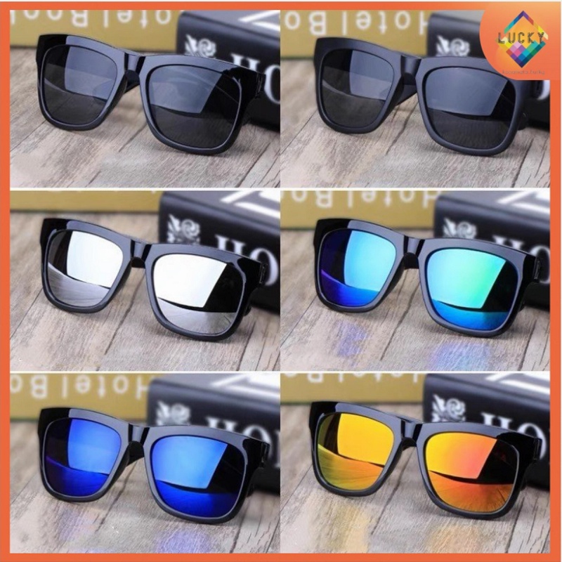 LUCKY Kacamata Hitam korean Fashion Unisex/Kacamata Style/Kacamata Import Fashion Sunglasses