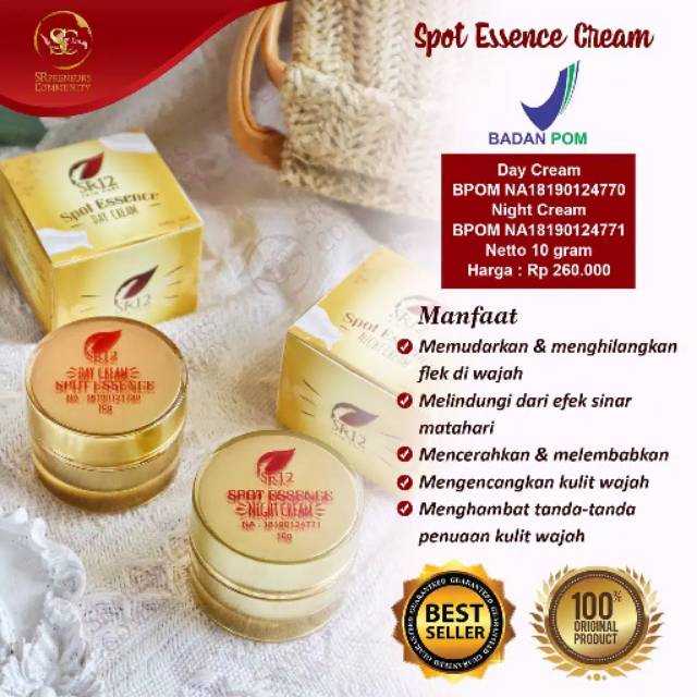 Spot essence cream/ skincare Sr12 ori