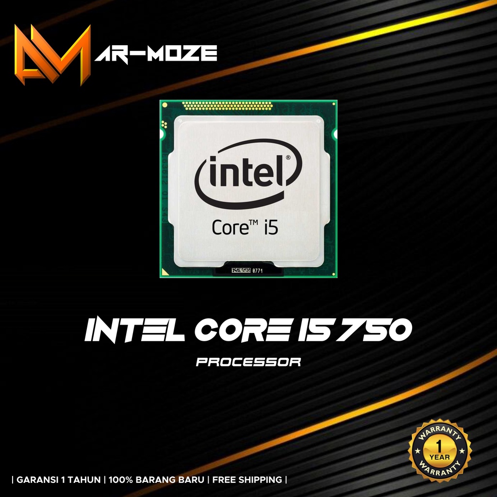 Processor Intel Core i5-750 2.6GHz Cache 8MB [Tray] Socket LGA 1156