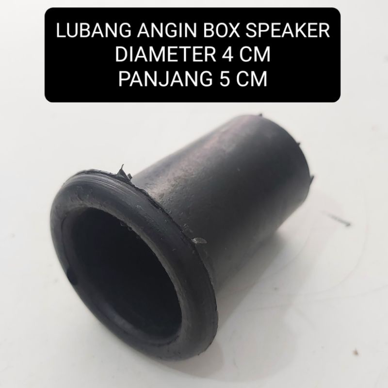 Lubang Angin Box Speaker Salon Mini Kecil Plastik PVC 4 CM