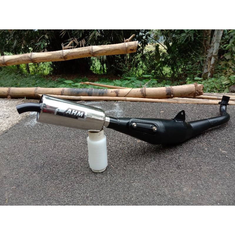 knalpot racing tameng AHM Fizr f1zr POSWAN