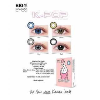 Image of Softlens KPOP K POP K-POP X2 Big Eyes 16.00mm / Soflen Soflens Softlen Softlense