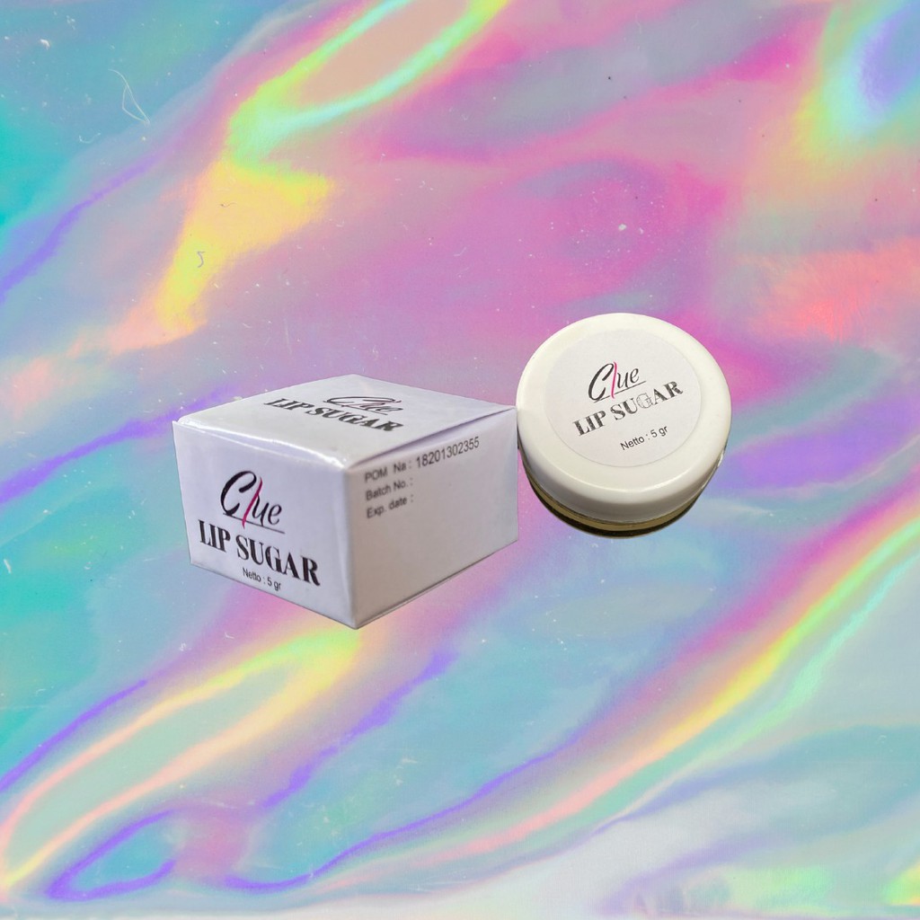 LIP SUGAR CLUE / SCRUB BIBIR/ LIP SCRUB / LIPSCRUB BPOM / LIPSCRUB MURAH