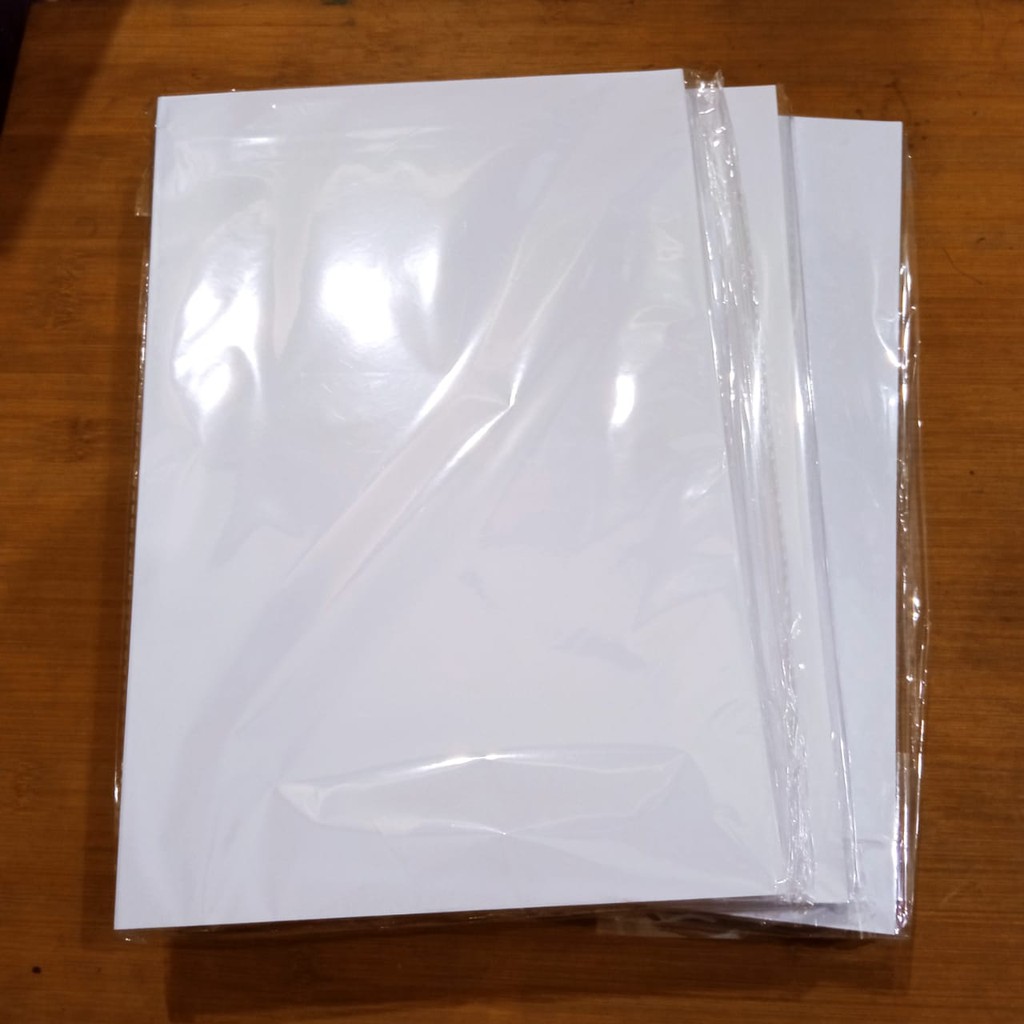 KERTAS PVC BAHAN ID CARD 50 SET / PVC ID CARD / KERTAS PVC ID CARD ISI 50 SET