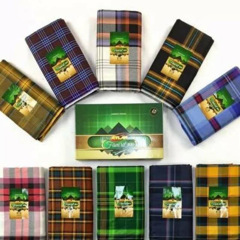 Sarung atlas favorit 500 kombinasi