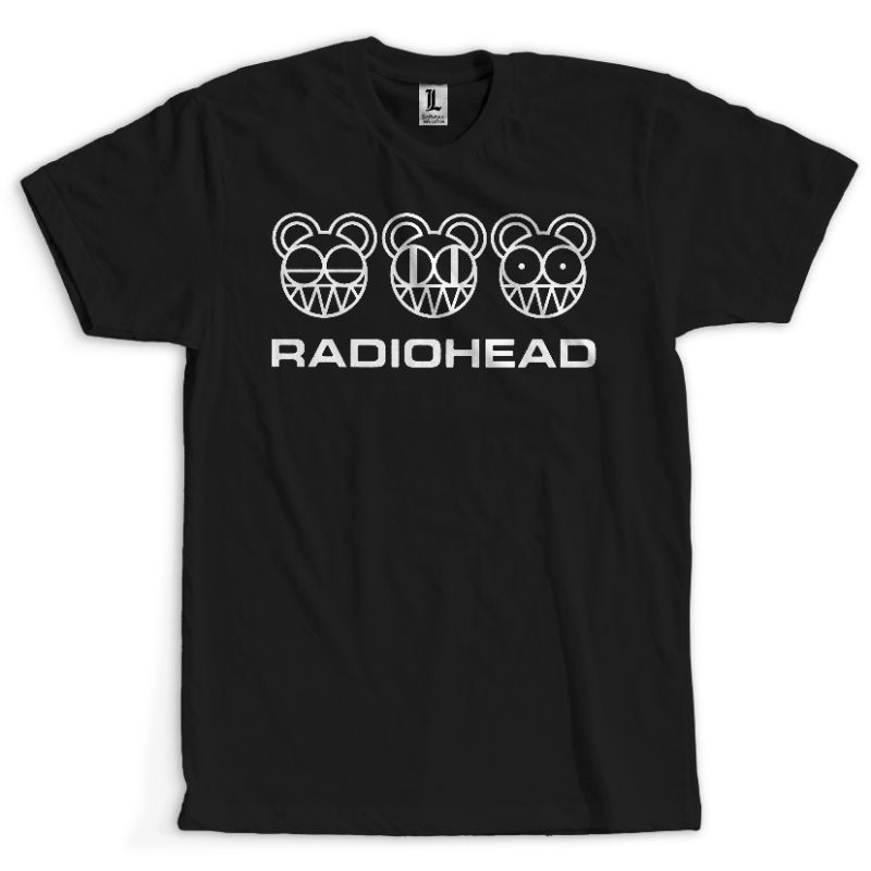 KAOS BAND RADIOHEAD LOGO FACE | H152 | KAOS BAND ROCK | KAOS MUSIK | KAOS BAND METAL | KAOS BAND PUN