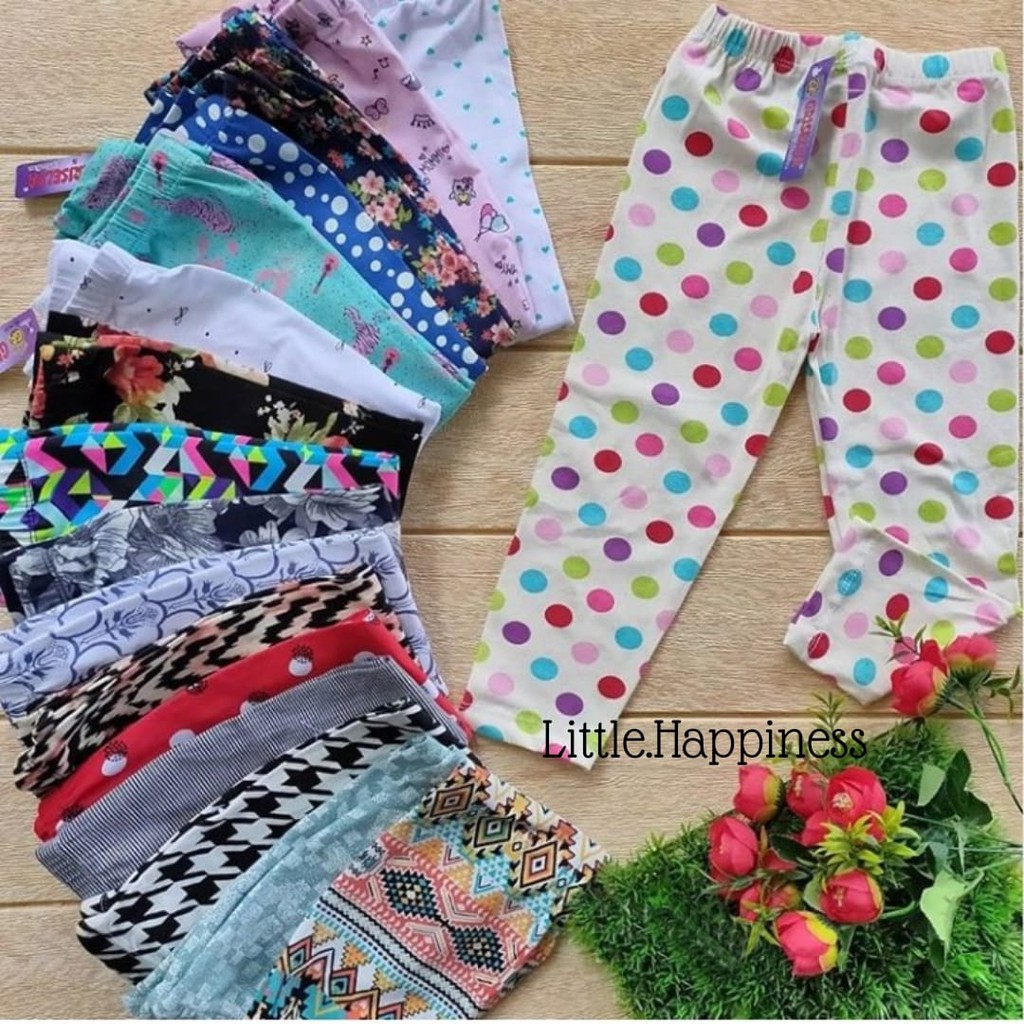 Legging Callysta Full Motif Size XS-L (0-5tahun) Legging Callysta Murah