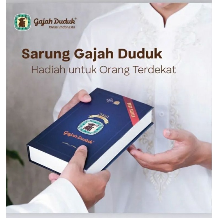 Sarung Exclusive Gajah Duduk