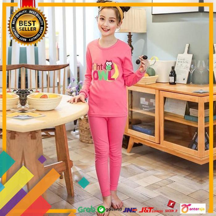NEW.. BAJU TIDUR ANAK PEREMPUAN IMPORT PIYAMA ABG REMAJA NYAMAN MURAH - 140 ..TERLARIS