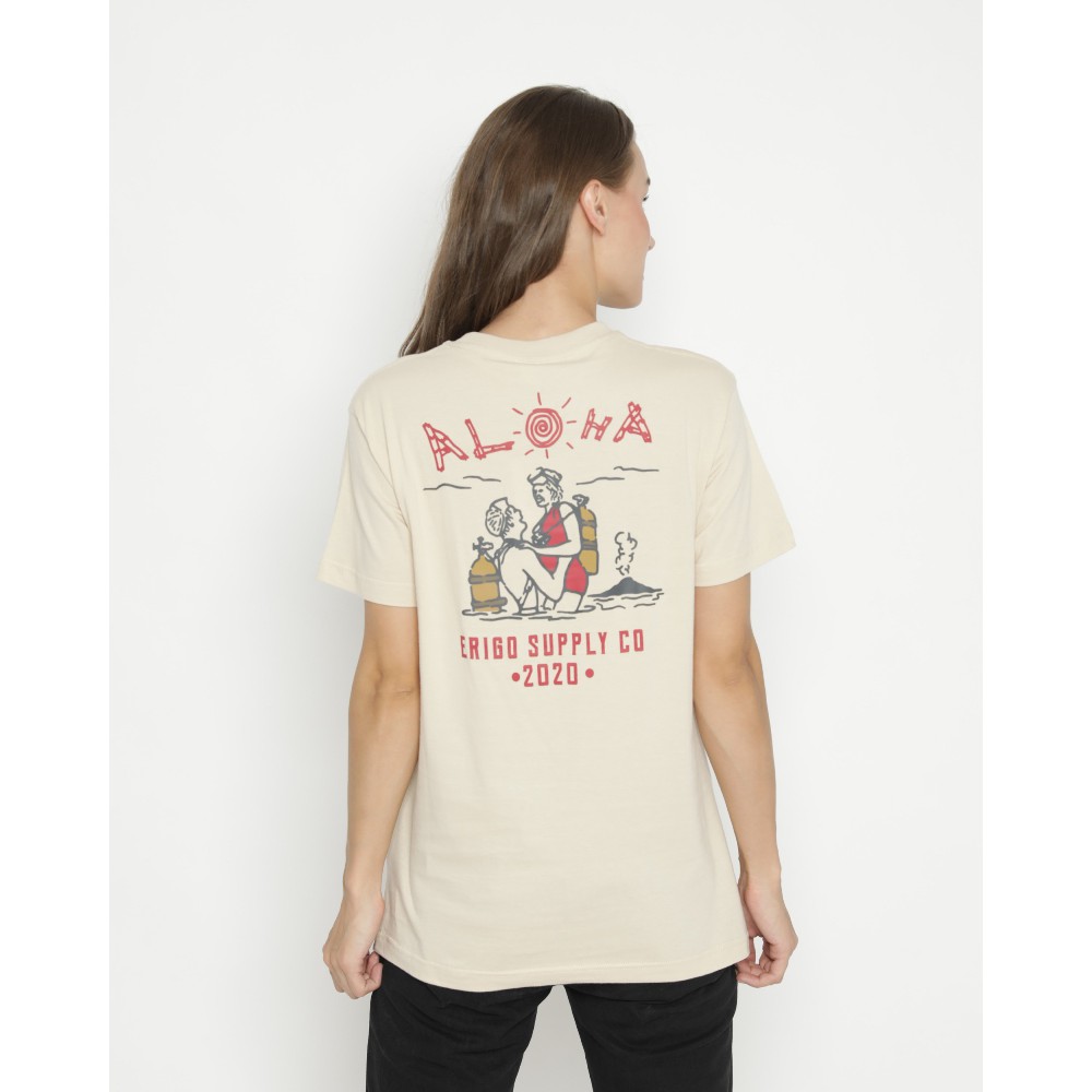 Erigo T-Shirt Aloha Cream