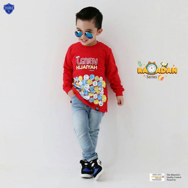 Longsleeve ramadhan series littleark 2-10t ready