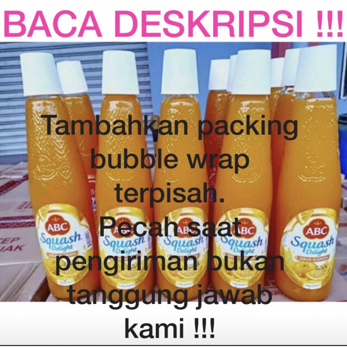 

Sirup ABC Squash Delight orange